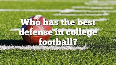 Who has the best defense in college football?
