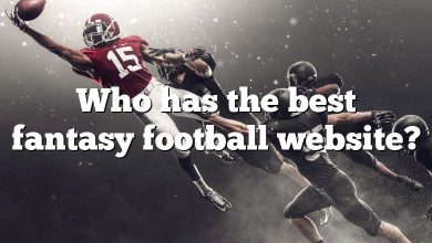 Who has the best fantasy football website?