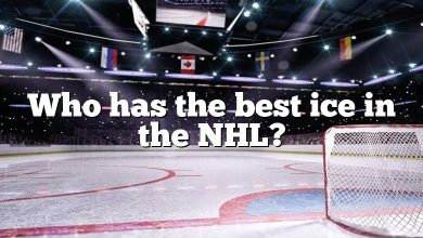 Who has the best ice in the NHL?