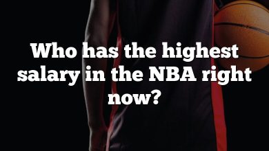 Who has the highest salary in the NBA right now?