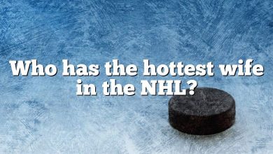 Who has the hottest wife in the NHL?
