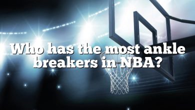 Who has the most ankle breakers in NBA?