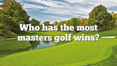 Who has the most masters golf wins?
