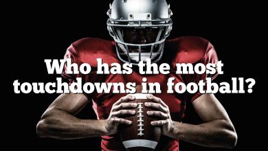 Who has the most touchdowns in football?