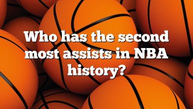 Who has the second most assists in NBA history?