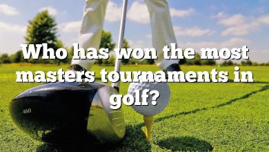 Who has won the most masters tournaments in golf?