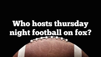 Who hosts thursday night football on fox?