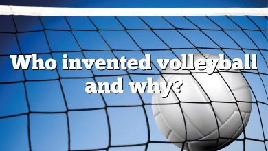 Who invented volleyball and why?