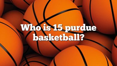 Who is 15 purdue basketball?