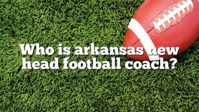 Who is arkansas new head football coach?