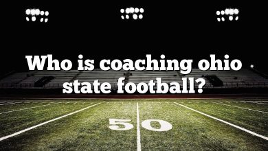 Who is coaching ohio state football?