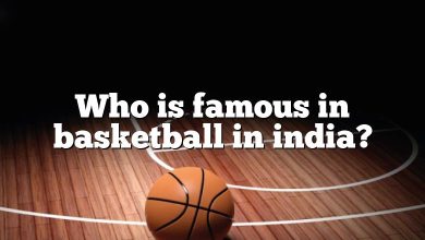 Who is famous in basketball in india?