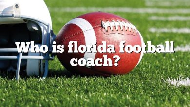 Who is florida football coach?