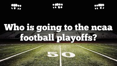 Who is going to the ncaa football playoffs?