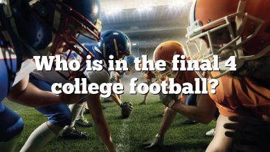 Who is in the final 4 college football?