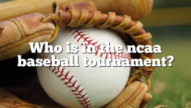 Who is in the ncaa baseball tournament?