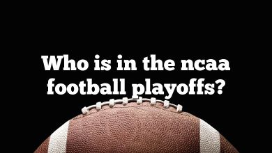 Who is in the ncaa football playoffs?