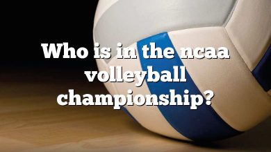 Who is in the ncaa volleyball championship?