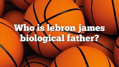 Who is lebron james biological father?