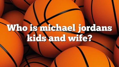 Who is michael jordans kids and wife?
