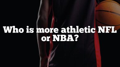 Who is more athletic NFL or NBA?