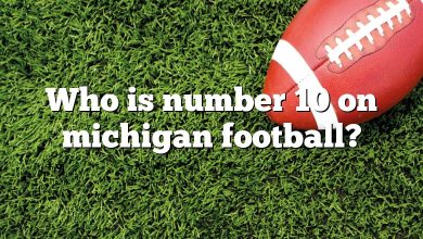 Who is number 10 on michigan football?
