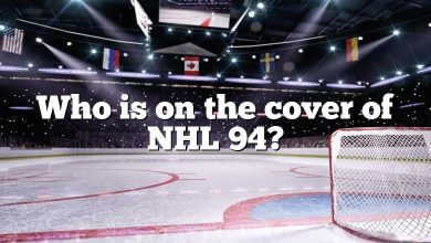 Who is on the cover of NHL 94?