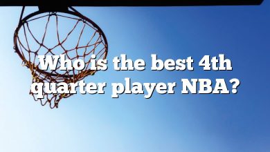 Who is the best 4th quarter player NBA?