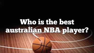 Who is the best australian NBA player?