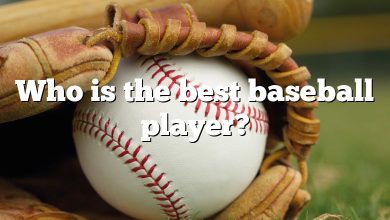 Who is the best baseball player?