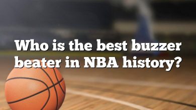 Who is the best buzzer beater in NBA history?