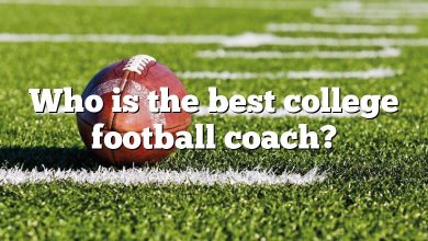 Who is the best college football coach?
