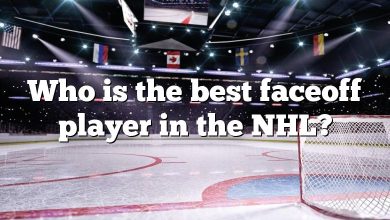 Who is the best faceoff player in the NHL?