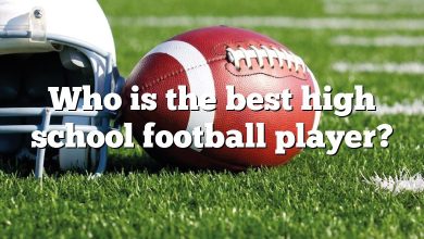 Who is the best high school football player?