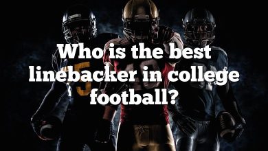 Who is the best linebacker in college football?