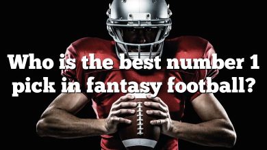 Who is the best number 1 pick in fantasy football?