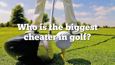 Who is the biggest cheater in golf?