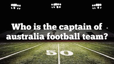 Who is the captain of australia football team?