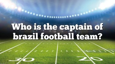Who is the captain of brazil football team?
