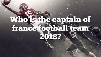 Who is the captain of france football team 2018?