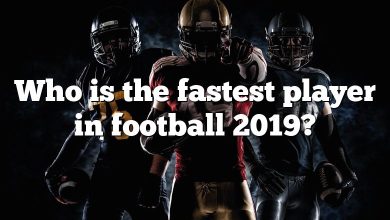 Who is the fastest player in football 2019?