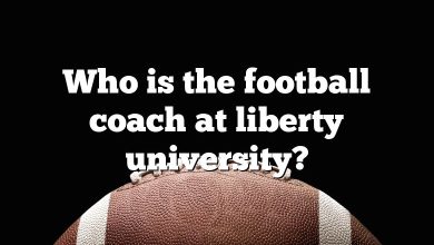 Who is the football coach at liberty university?