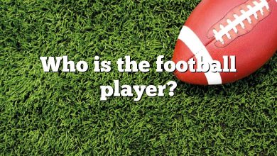 Who is the football player?