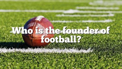 Who is the founder of football?