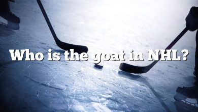 Who is the goat in NHL?
