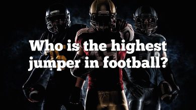 Who is the highest jumper in football?