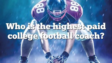 Who is the highest paid college football coach?