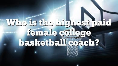 Who is the highest paid female college basketball coach?