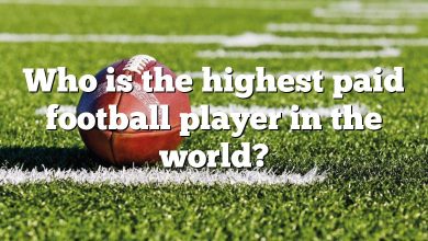 Who is the highest paid football player in the world?