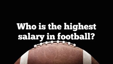 Who is the highest salary in football?